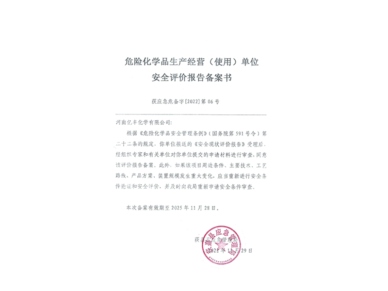 危險化學(xué)品生產(chǎn)經(jīng)營(使用)單位安全評價報告?zhèn)浒笗?>
                        </p>
                                            </div>
                </div>
                 <!-- page -->
                 <div   id=